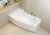 Cersanit VIRGO MAX Асимметричная акриловая ванна 160x90, правосторонняя, без ножек, белая в Новороссийске