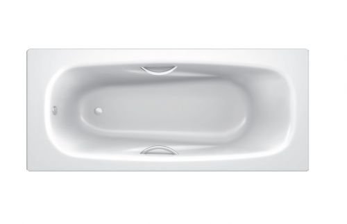 Ванна стальная BLB UNIVERSAL ANATOMICA 150*75, белая, с отверстиями для ручек в Новороссийске